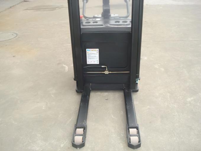 Δυναμικό Walkie Stacker Pallet Jack Truck 3000 λίβρες χωρητικότητα Σταθείτε σε ηλεκτρικό υδραυλικό ανεμοφόρο 4