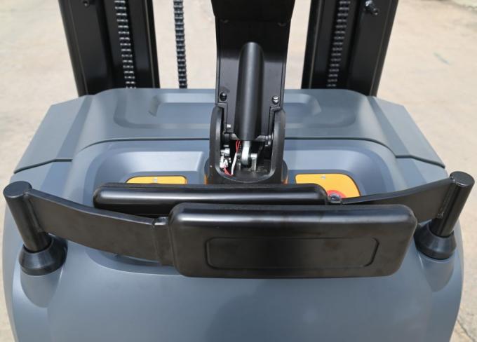Δυναμικό Walkie Stacker Pallet Jack Truck 3000 λίβρες χωρητικότητα Σταθείτε σε ηλεκτρικό υδραυλικό ανεμοφόρο 5