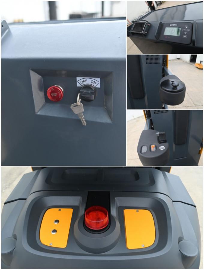 OEM αποθήκη παραγγελία Picker Μηχανή που τροφοδοτεί φορτηγό στοίβασης, Πολυεπίπεδο παραγγελία Picker 23 πόδια ύψος ανύψωσης 3