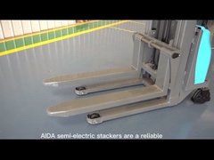 ημιαλεκτρικός συσσωρευτής παλέτων