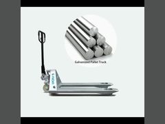 Τελασμένο φορτηγό χειροκίνητων παλέτων