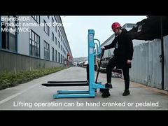 στοιβαχτής παλετών χεριών